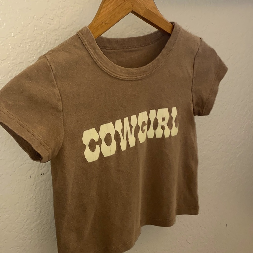 brandy Melville vintage cowgirl top